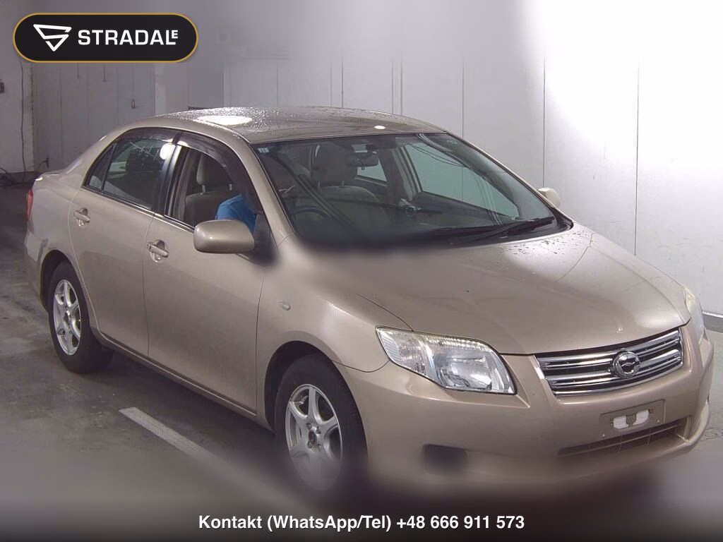 TOYOTA COROLLA AXIO G 2007, aukcja z Japonii, zdjęcie 1