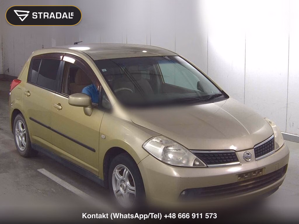 NISSAN TIIDA 15G 2004, aukcja z Japonii, zdjęcie 1