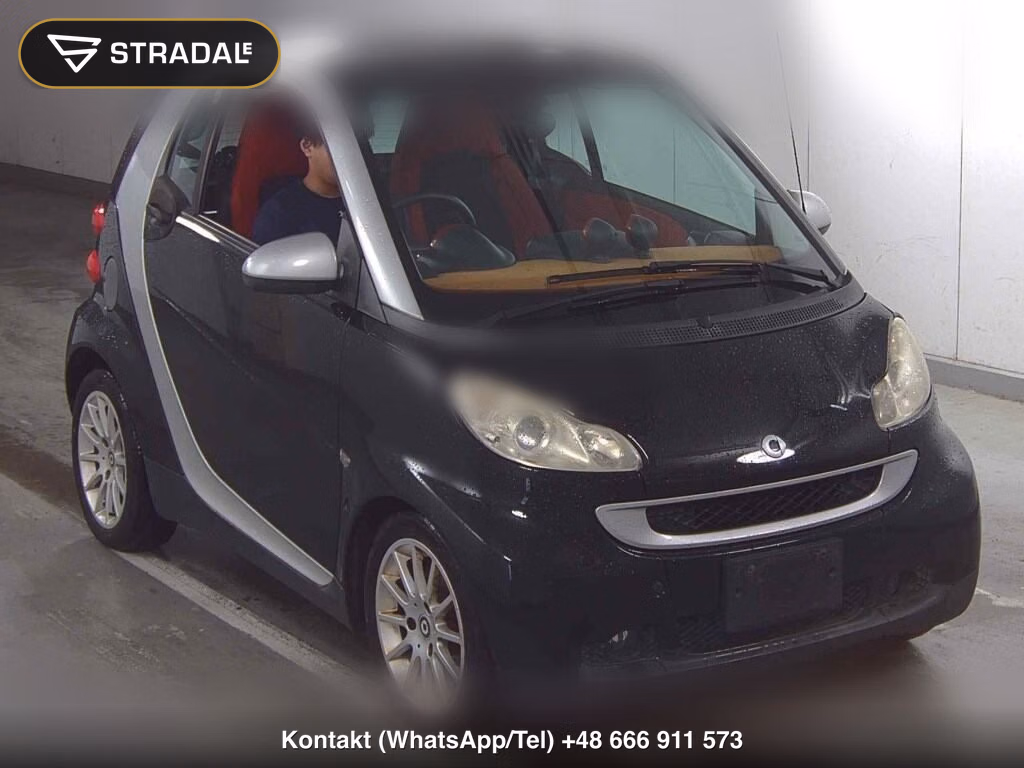 MCC SMART FORTWO COUPE 2008, aukcja z Japonii, zdjęcie 1