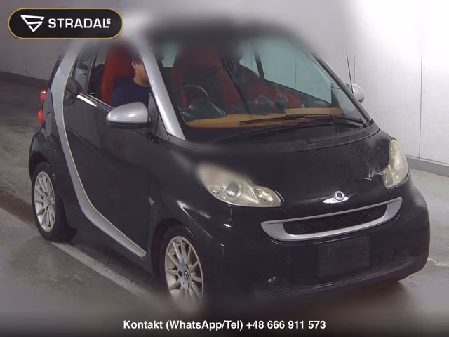 MCC SMART FORTWO COUPE 2008, samochód z aukcji Japonii