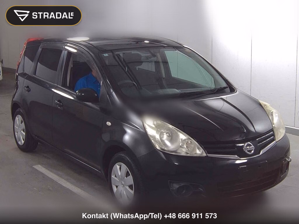 NISSAN NOTE 15X SV + PLASMA 2012, aukcja z Japonii, zdjęcie 1