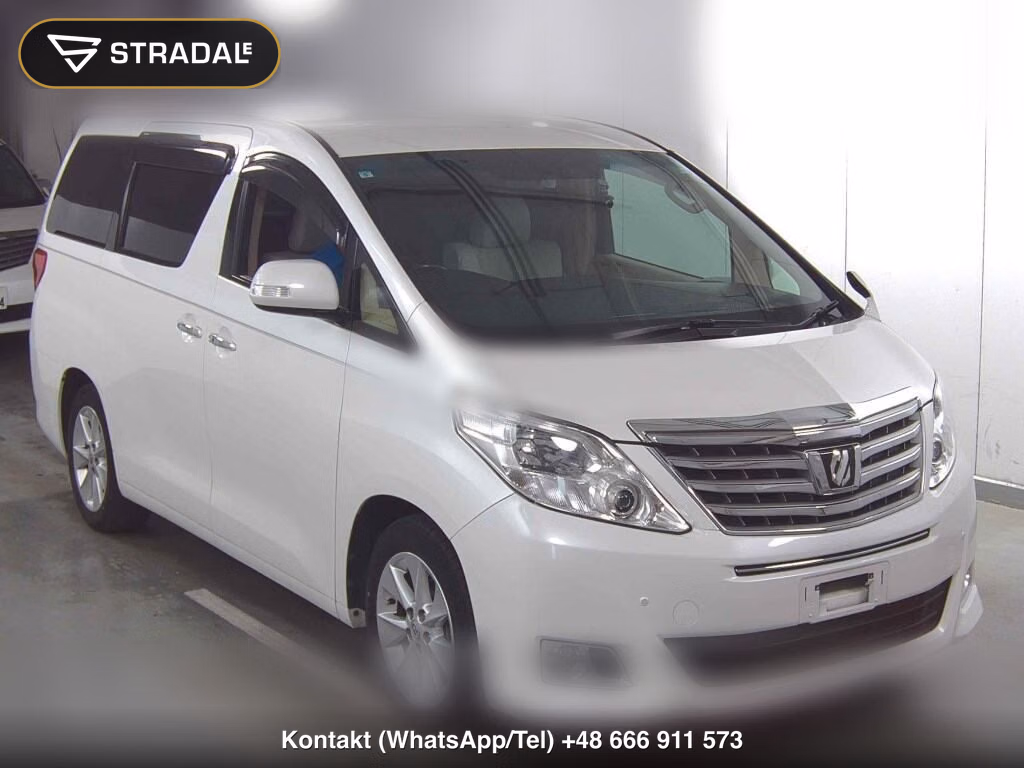TOYOTA ALPHARD 240G 2013, aukcja z Japonii, zdjęcie 1