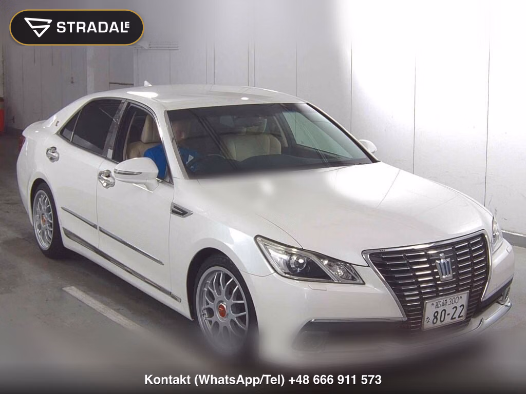 TOYOTA CROWN HYBRID 4WD ROYAL SALOON G FOUR 2014, aukcja z Japonii, zdjęcie 1