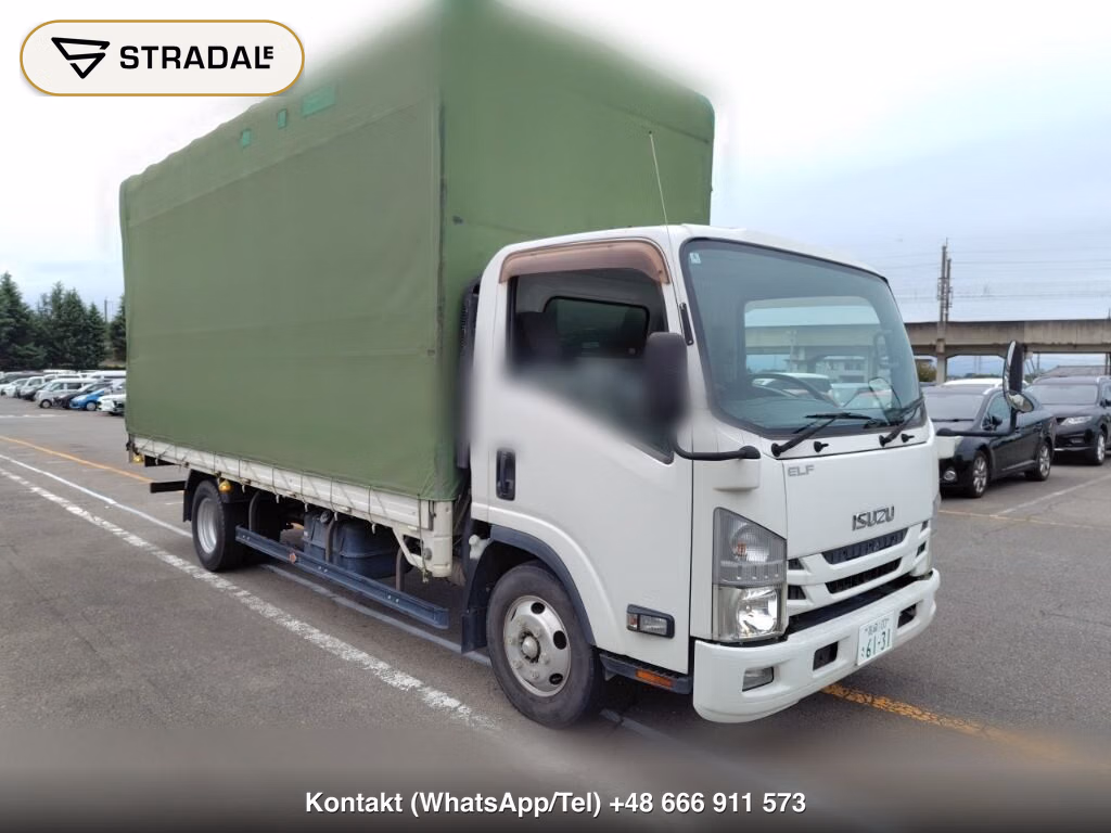 ISUZU ELF TRUCK 2D ULTRA LONG FULL FLATLOW 2019, aukcja z Japonii, zdjęcie 1