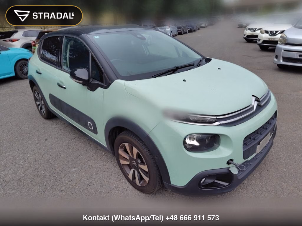 CITROEN C3 SHINE 2018, aukcja z Japonii, zdjęcie 1