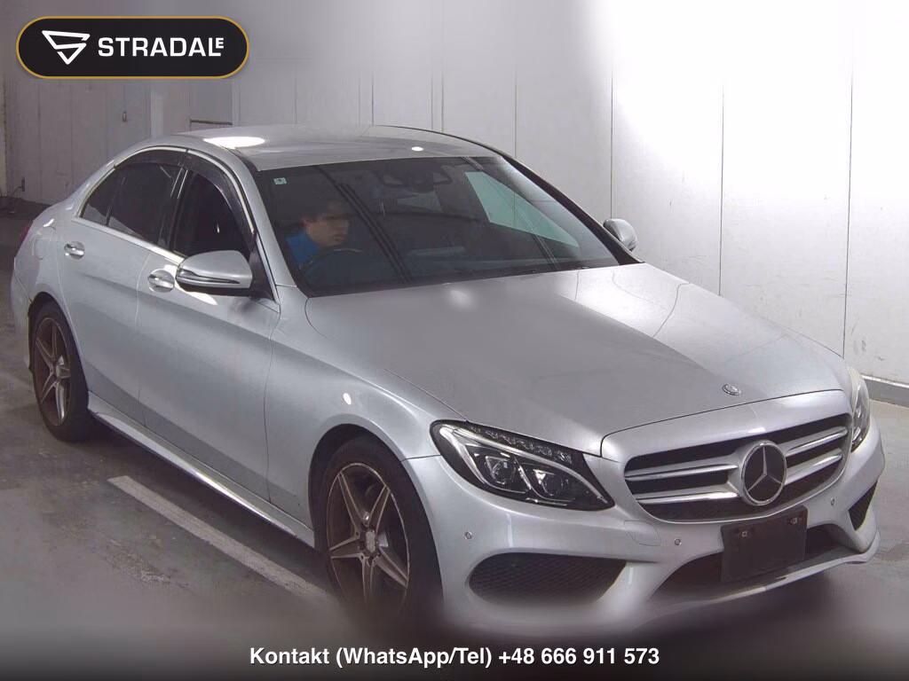MERCEDES BENZ C-CLASS 4D C220D AVANTGARDE AMG LINE 2016, aukcja z Japonii, zdjęcie 1
