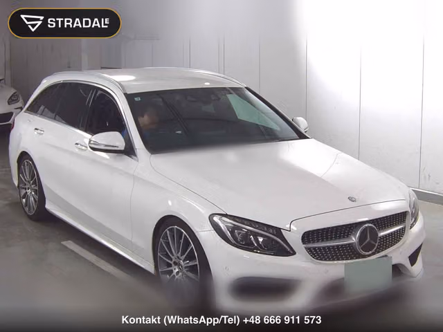 MERCEDES BENZ C-CLASS STATIONWAGON C200 STATIONWAGON SPORTS 2015, samochód z aukcji Japonii