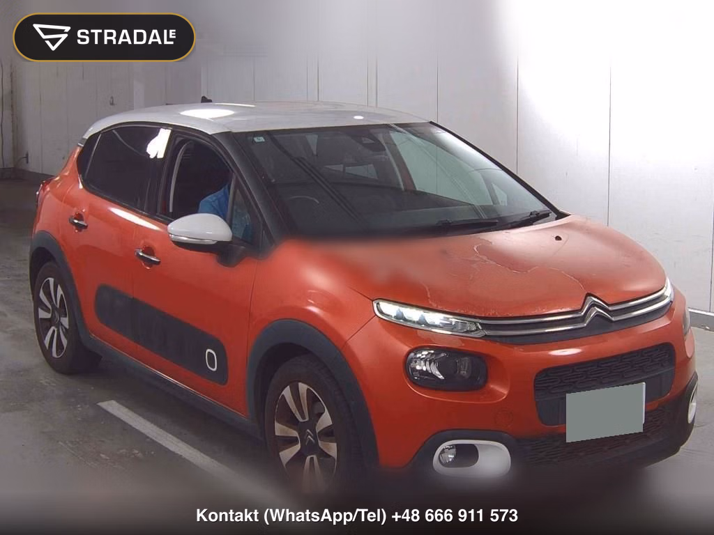 CITROEN C3 SHINE 2018, aukcja z Japonii, zdjęcie 1