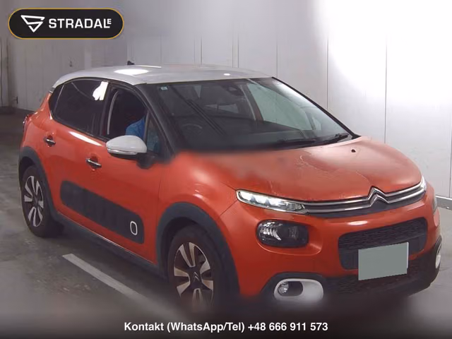 CITROEN C3 SHINE 2018, samochód z aukcji Japonii