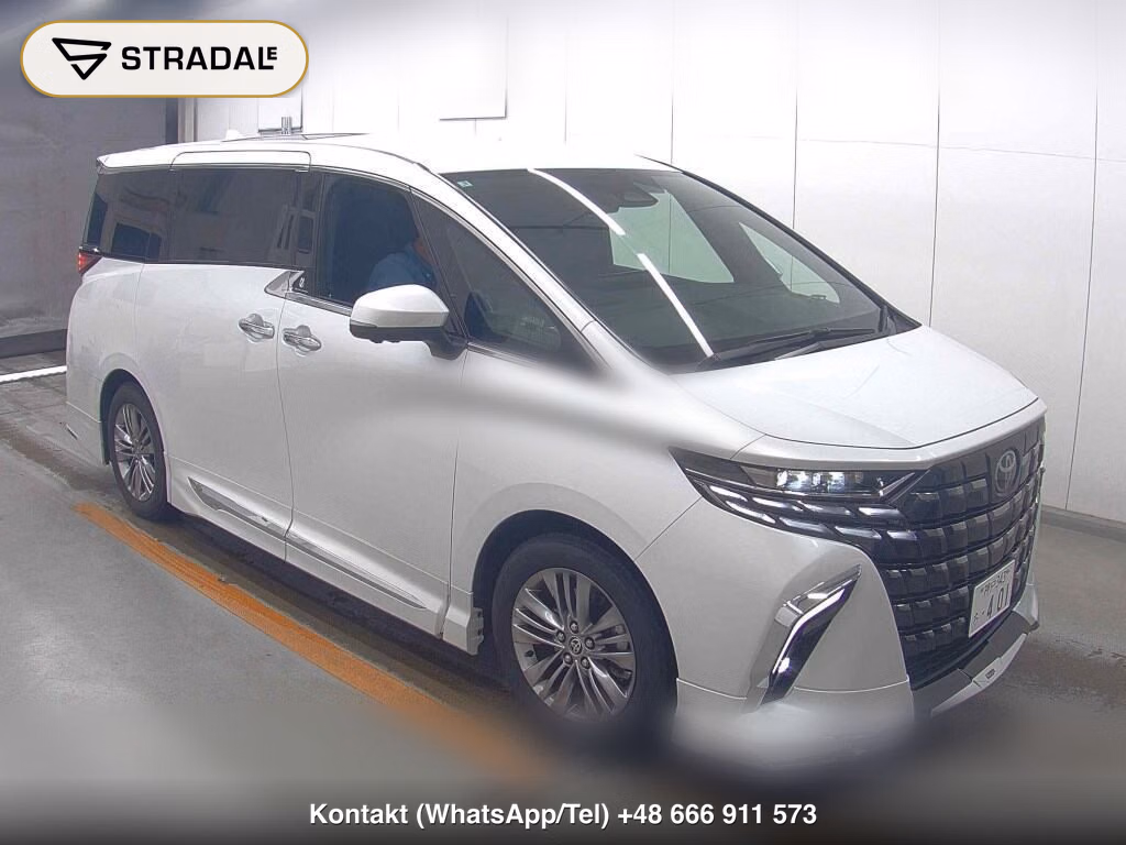 TOYOTA ALPHARD Z 2025, aukcja z Japonii, zdjęcie 1