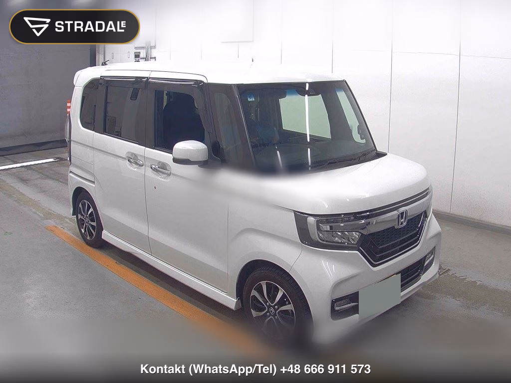 HONDA N-BOX CUSTOM G・L HONDA SENSING 2019, aukcja z Japonii, zdjęcie 1