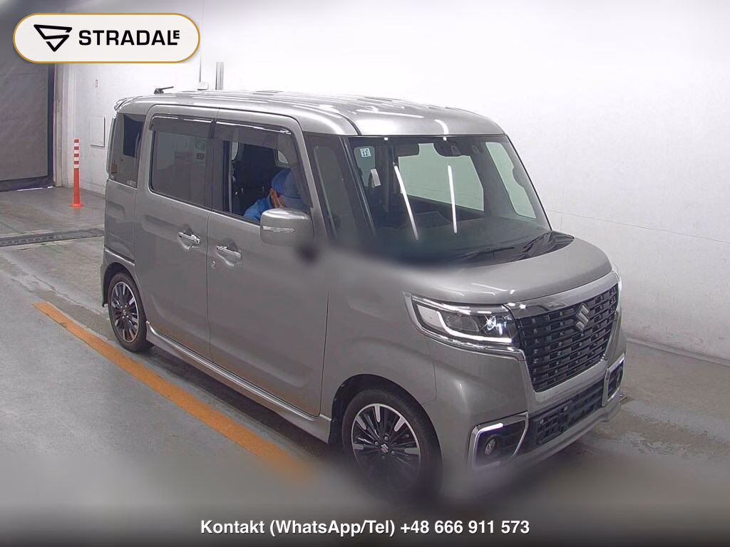 SUZUKI SPACIA CUSTOM HYBRID XS 2021, aukcja z Japonii, zdjęcie 1