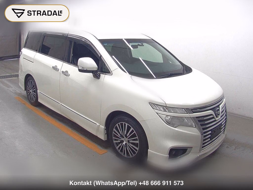 NISSAN ELGRAND 5D 250 HIGHWAY STAR S 2017, aukcja z Japonii, zdjęcie 1