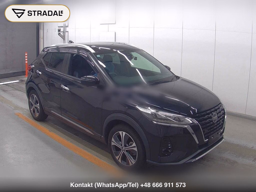 NISSAN KICKS 5D X 2021, aukcja z Japonii, zdjęcie 1