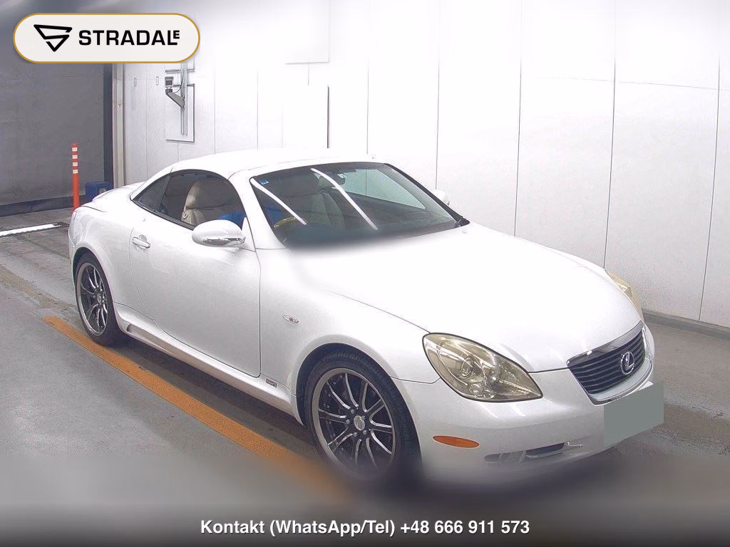LEXUS SC SC430 2007, aukcja z Japonii, zdjęcie 1