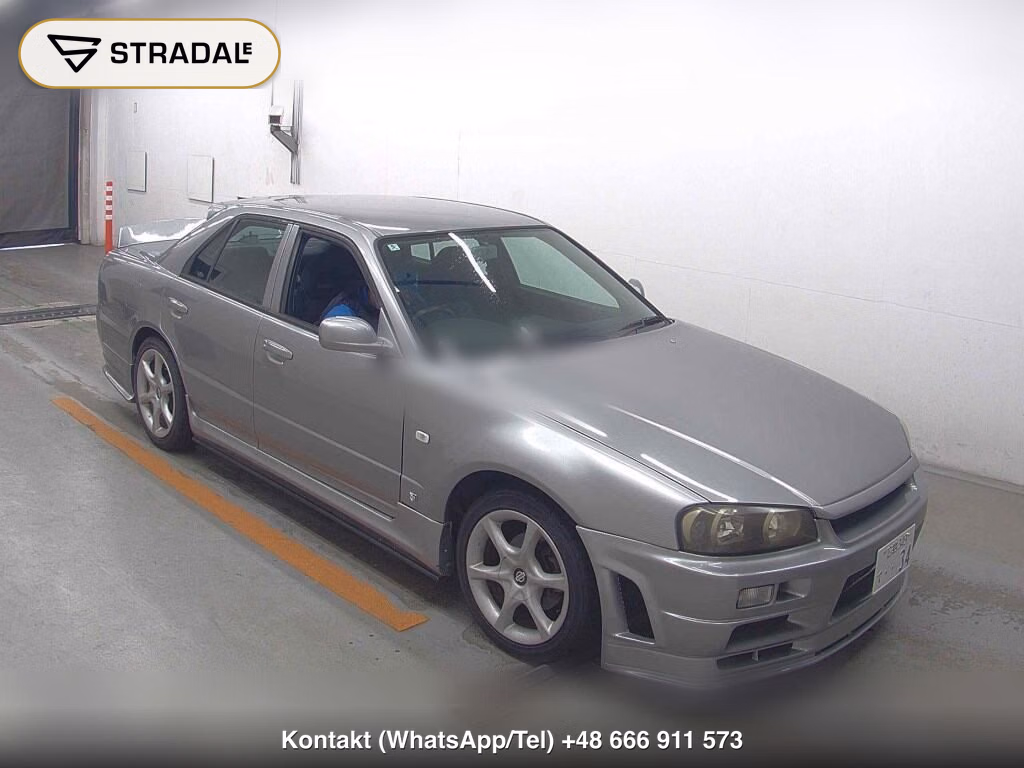 NISSAN SKYLINE 4D 25GT-X 1999, aukcja z Japonii, zdjęcie 1