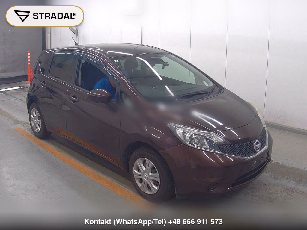 NISSAN NOTE X DIG-S V SELECTION+SAFETY 2015, aukcja z Japonii, zdjęcie 1