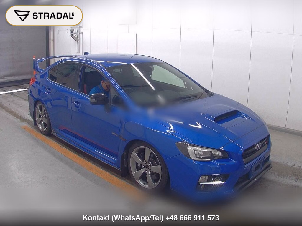 SUBARU WRX STI 4WD STI TYPE S 2016, aukcja z Japonii, zdjęcie 1