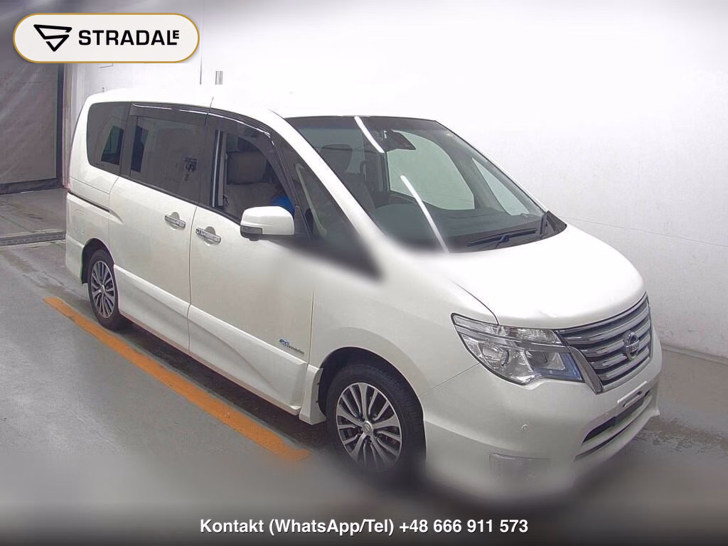 NISSAN SERENA 5D HIGHWAY STAR G S-HYBRID 2015, aukcja z Japonii, zdjęcie 1