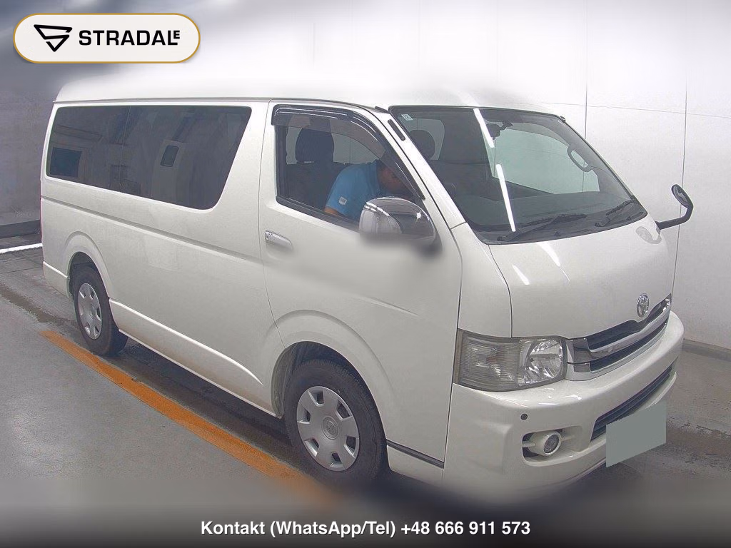 TOYOTA HIACE WAGON 4D GL 2009, aukcja z Japonii, zdjęcie 1
