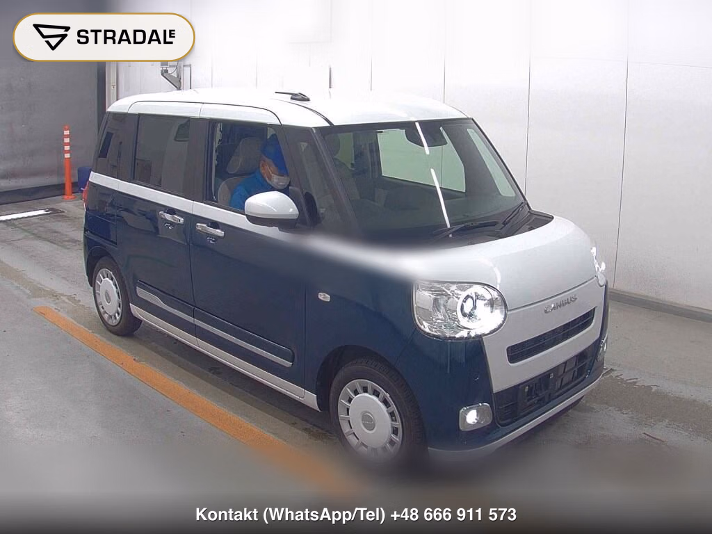 DAIHATSU MOVE CANBUS STRIPES G TURBO 2023, aukcja z Japonii, zdjęcie 1