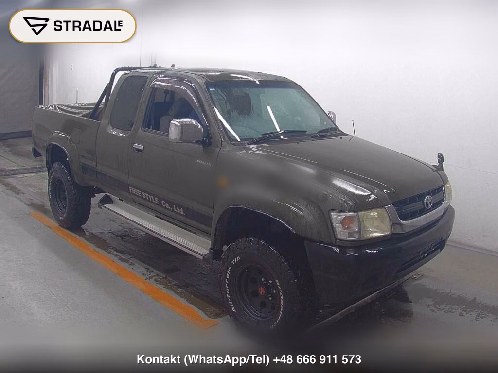 TOYOTA HILUX SPORTS PICK UP 2D 4WD EXTRA CAB 2002, aukcja z Japonii, zdjęcie 1
