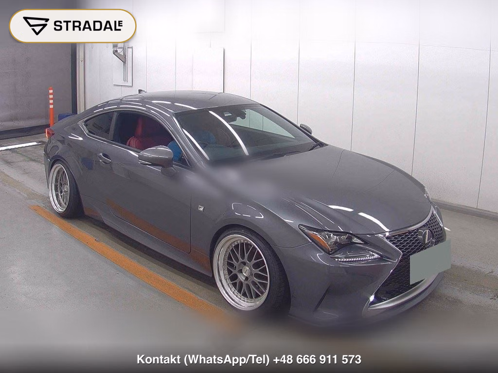 LEXUS RC RC350 F SPORT 2015, aukcja z Japonii, zdjęcie 1