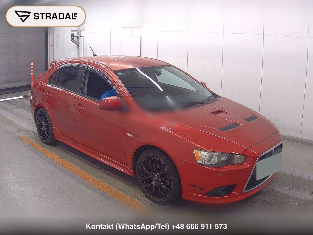 MITSUBISHI GALANT FORTIS SPORTBACK 4WD RALLIART 2009, aukcja z Japonii, zdjęcie 1