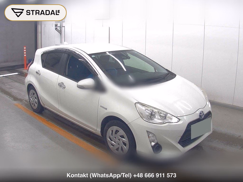 TOYOTA AQUA S STYLE BLACK 2017, aukcja z Japonii, zdjęcie 1