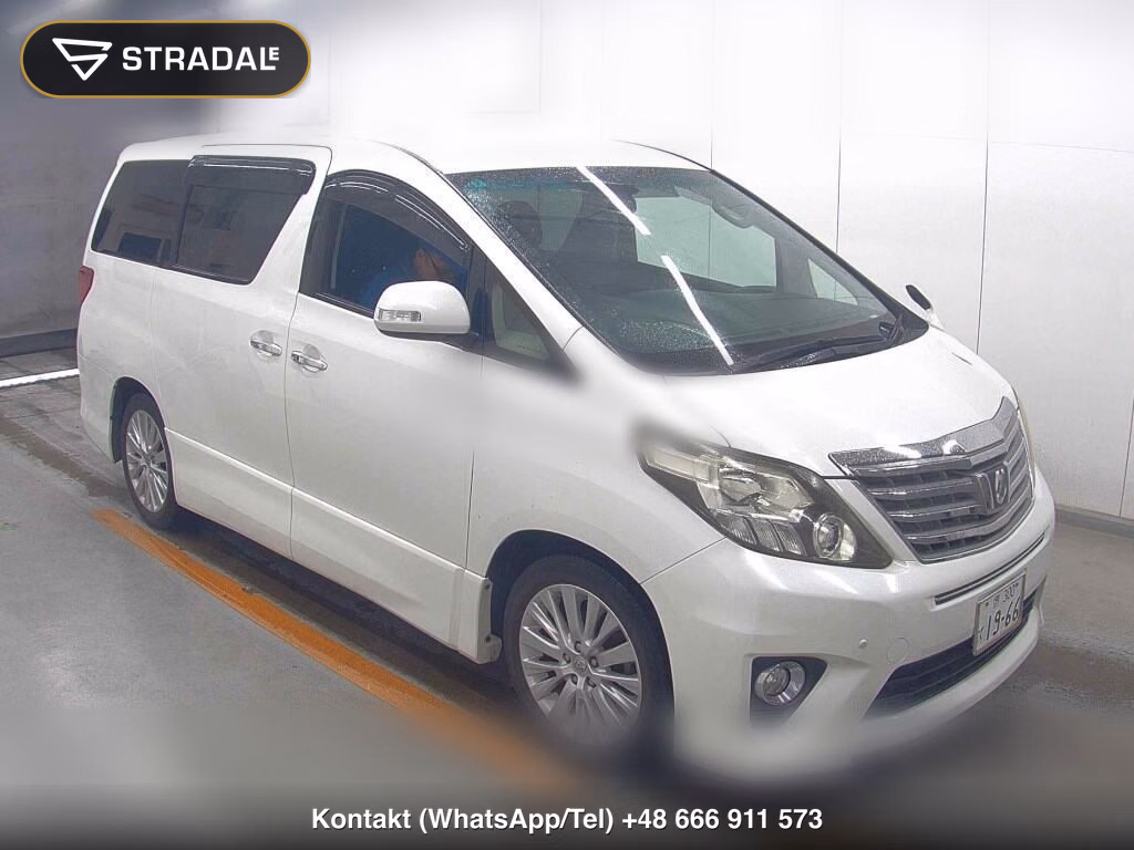 TOYOTA ALPHARD 240S 2012, aukcja z Japonii, zdjęcie 1