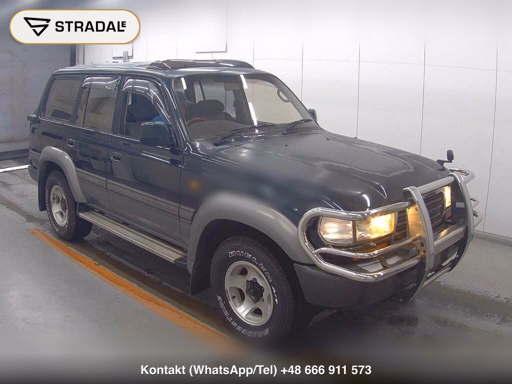 TOYOTA LAND CRUISER 80 4WD VX LIMITED 1996, aukcja z Japonii, zdjęcie 1
