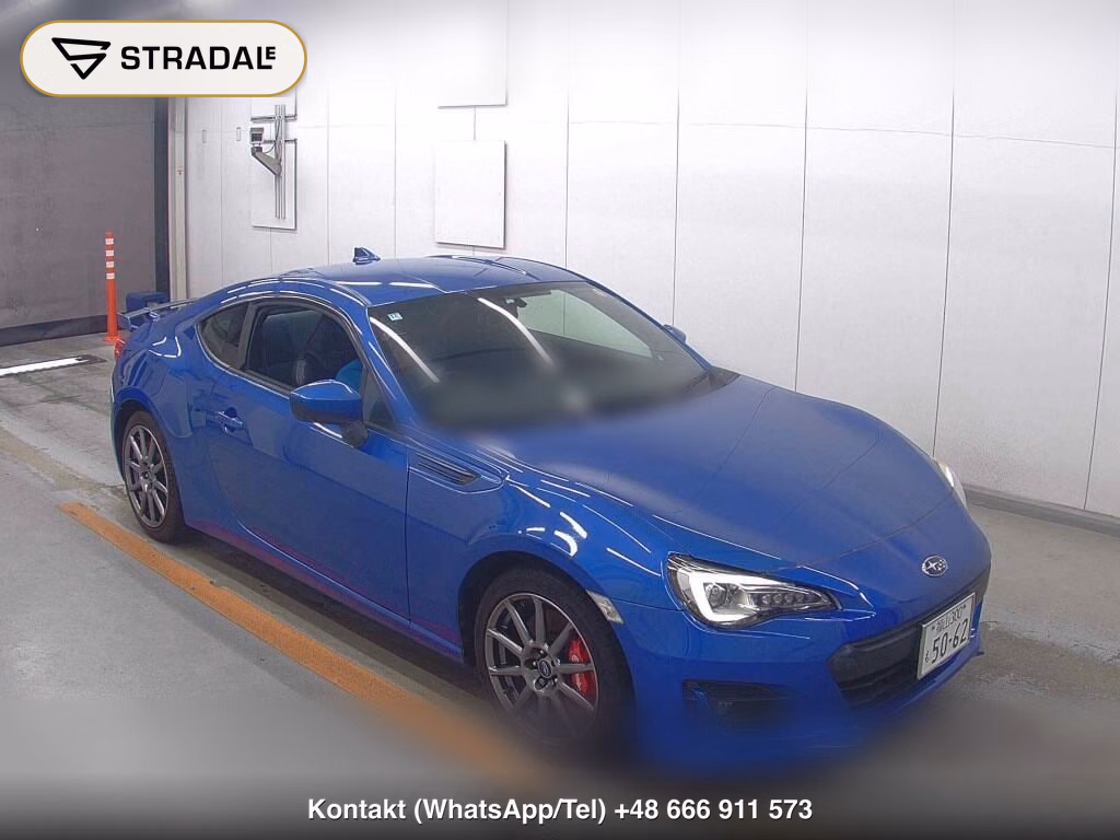 SUBARU BRZ GT 2016, aukcja z Japonii, zdjęcie 1