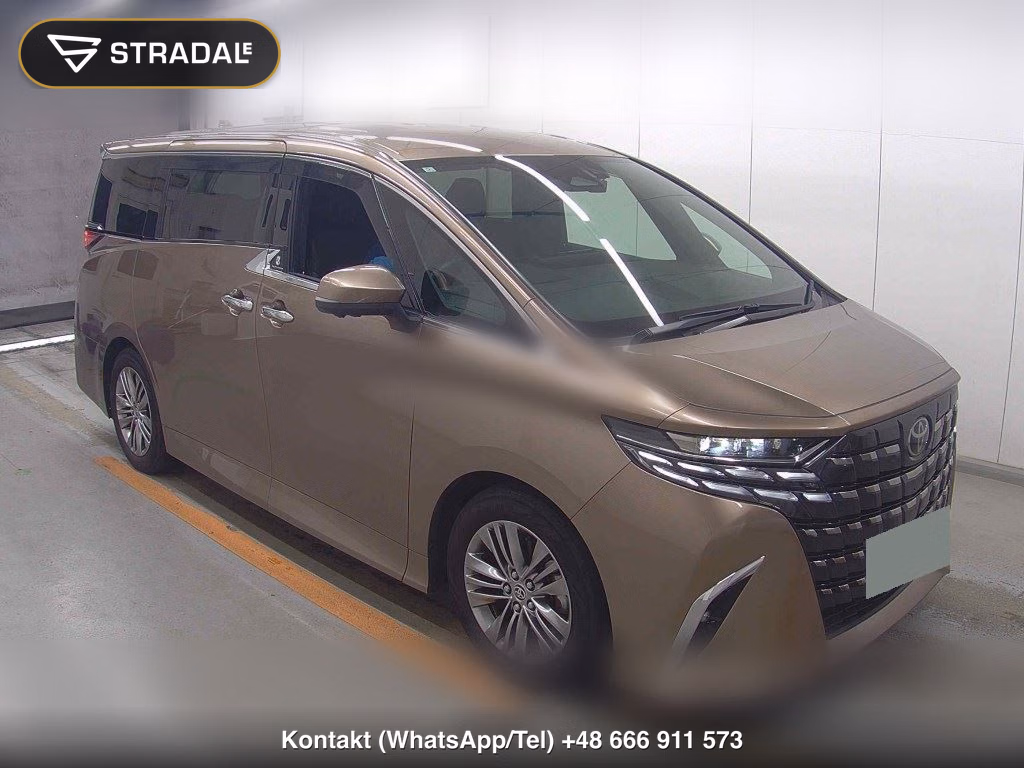 TOYOTA ALPHARD Z 2024, aukcja z Japonii, zdjęcie 1