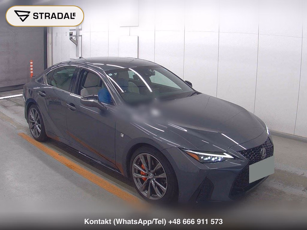 LEXUS IS 4D IS300 F SPORT 2022, aukcja z Japonii, zdjęcie 1
