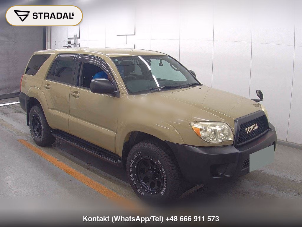 TOYOTA HILUX SURF 5D 4WD SSR-X V SELECTION 2006, aukcja z Japonii, zdjęcie 1