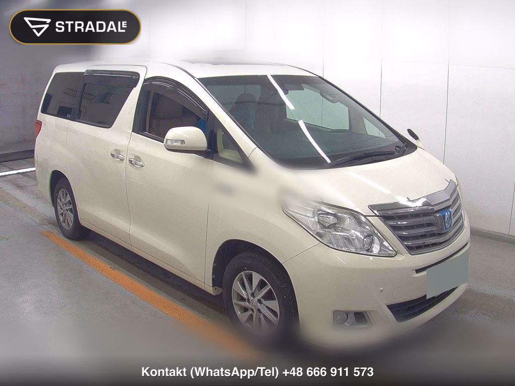 TOYOTA ALPHARD HYBRID 4WD G L PACKAGE 2012, aukcja z Japonii, zdjęcie 1