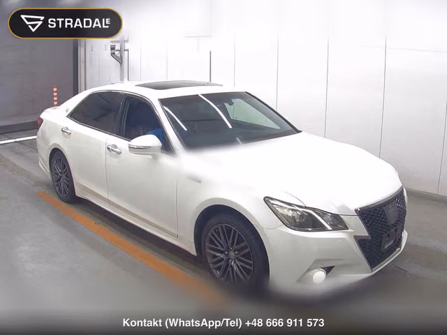 TOYOTA CROWN HYBRID ATHLETE S BLACK STYLE 2015, samochód z aukcji Japonii