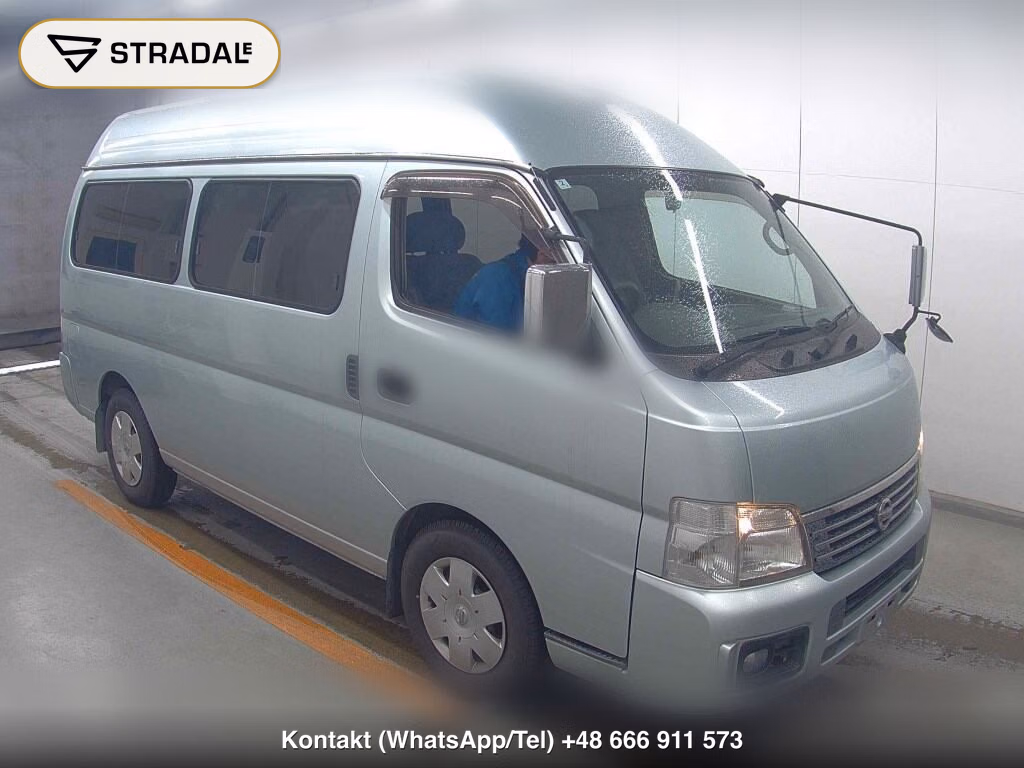 NISSAN CARAVAN COACH 4D GX 2004, aukcja z Japonii, zdjęcie 1