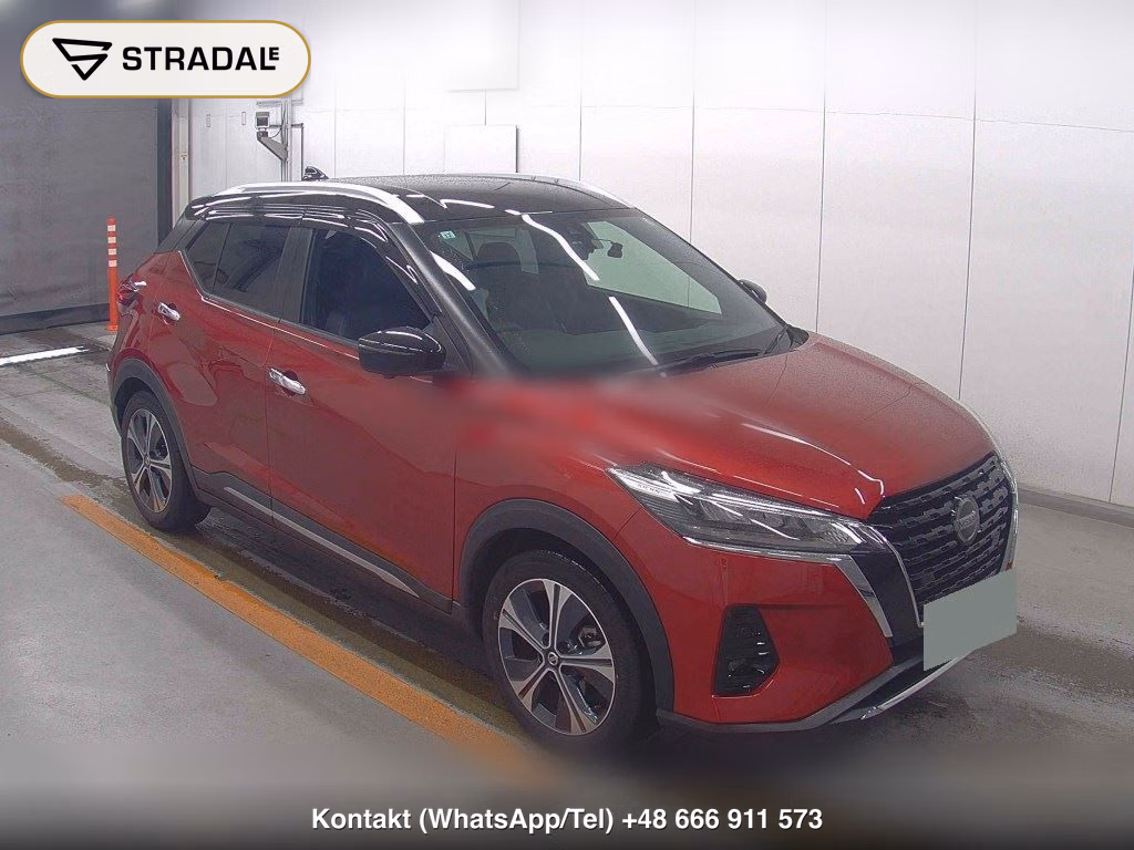NISSAN KICKS 5D X 2021, aukcja z Japonii, zdjęcie 1