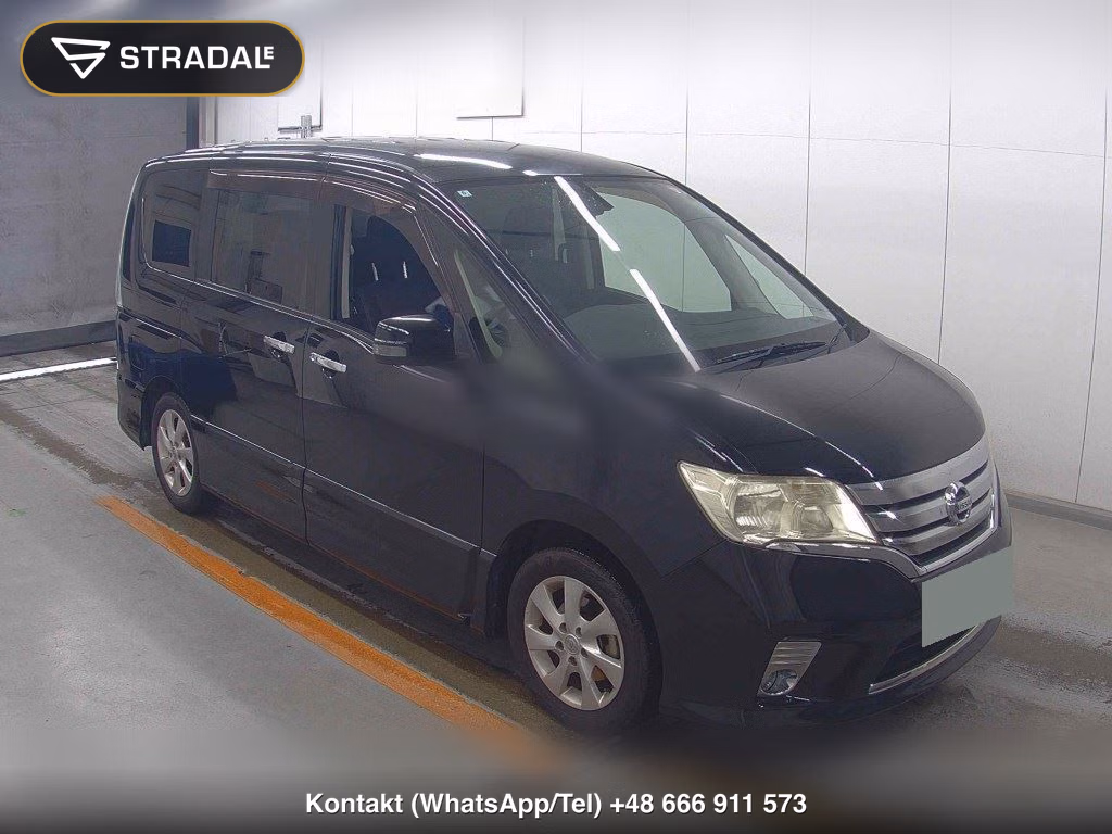 NISSAN SERENA 5D HIGHWAY STAR V SELECTION 2012, aukcja z Japonii, zdjęcie 1