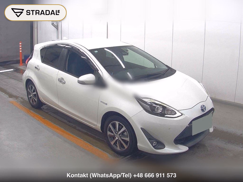 TOYOTA AQUA S STYLE BLACK 2018, aukcja z Japonii, zdjęcie 1