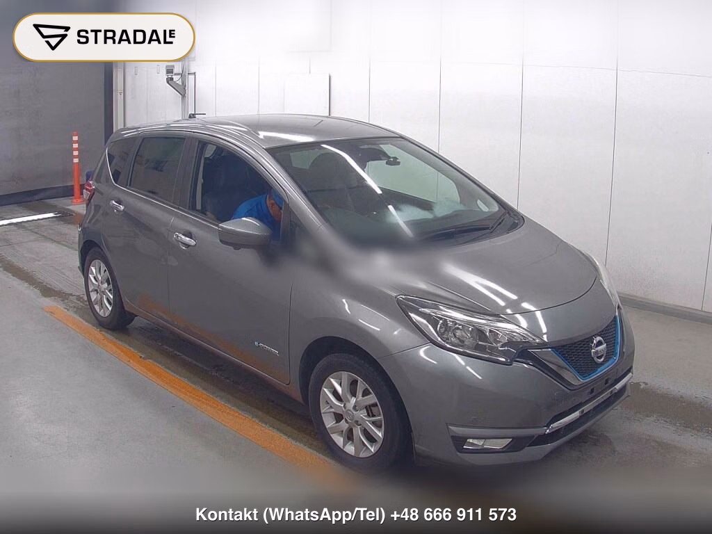 NISSAN NOTE E-POWER MEDALIST 2017, aukcja z Japonii, zdjęcie 1