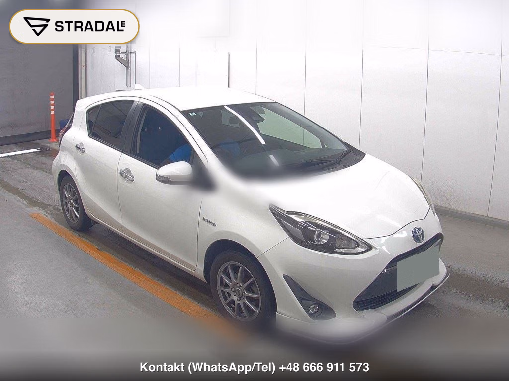 TOYOTA AQUA S STYLE BLACK 2018, aukcja z Japonii, zdjęcie 1
