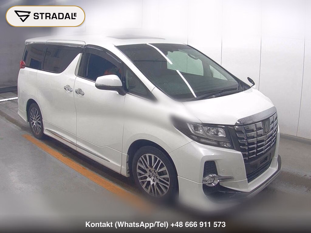 TOYOTA ALPHARD 2.5S C PACKAGE 2017, aukcja z Japonii, zdjęcie 1
