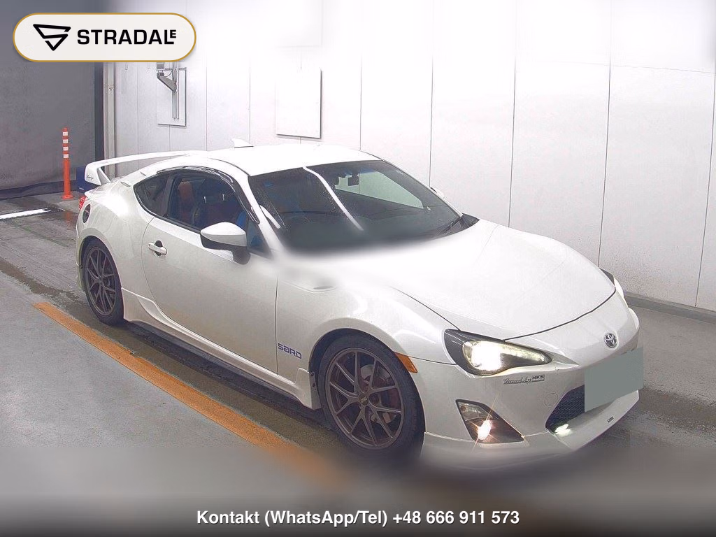 TOYOTA 86 GT 2013, aukcja z Japonii, zdjęcie 1