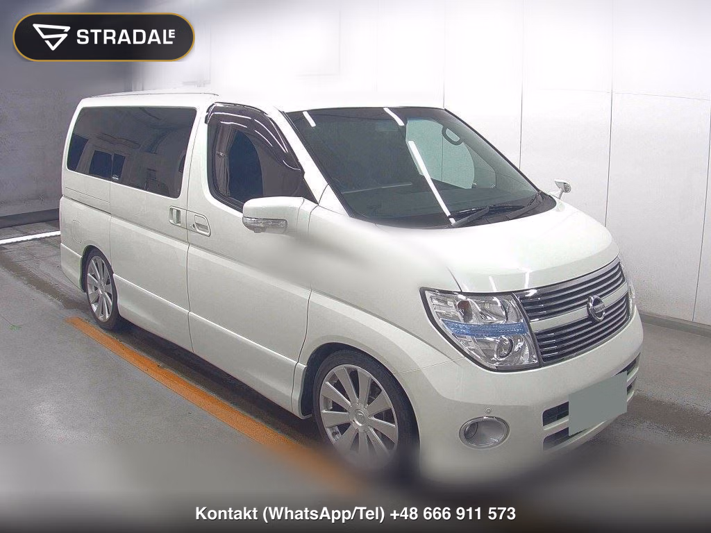 NISSAN ELGRAND 5D 4WD HIGHWAY STAR ESPRESSO LEATHER PREMIUM SE 2010, aukcja z Japonii, zdjęcie 1