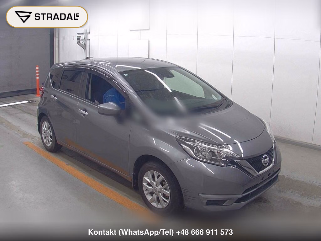 NISSAN NOTE X DIG-S 2017, aukcja z Japonii, zdjęcie 1