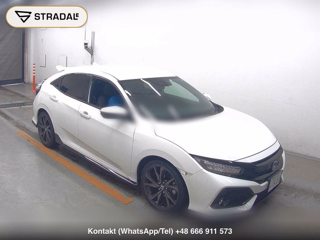 HONDA CIVIC 5D HATCHBACK 2018, aukcja z Japonii, zdjęcie 1