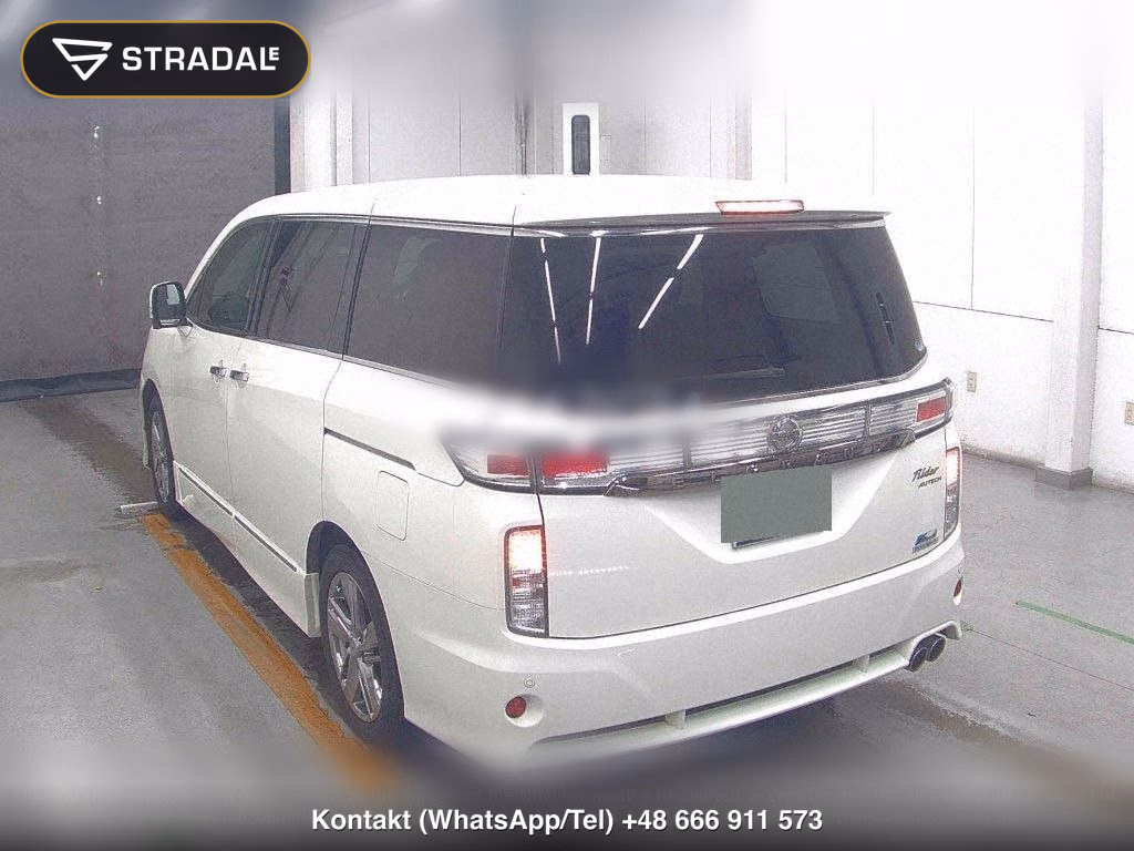 NISSAN ELGRAND 5D RIDER BLACK LINE BLACK LEATHER SEAT, miniaturka 3