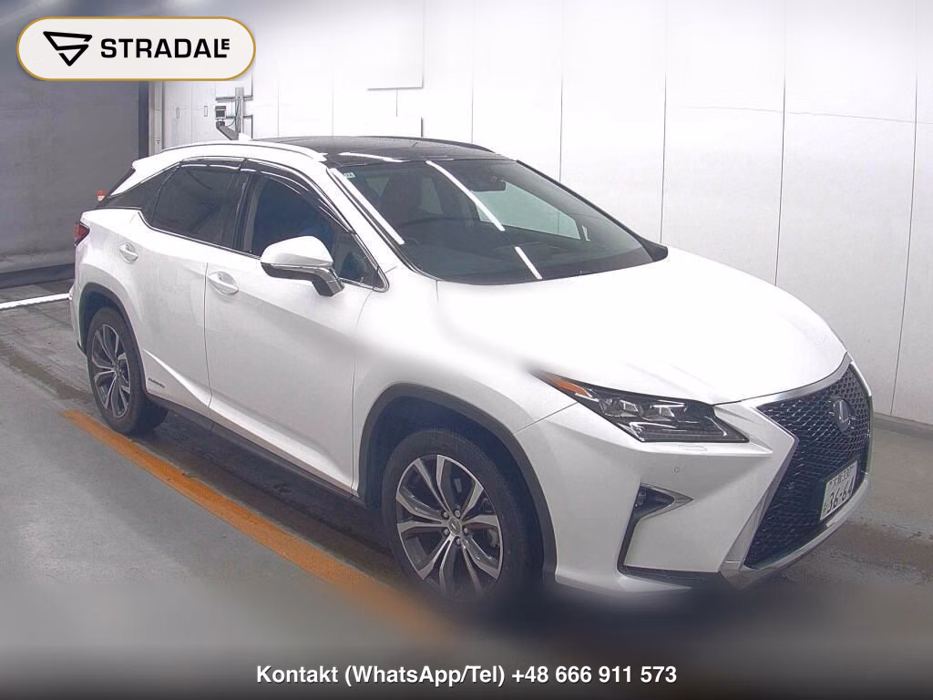 LEXUS RX 4WD RX450H VERSION L 2016, aukcja z Japonii, zdjęcie 1